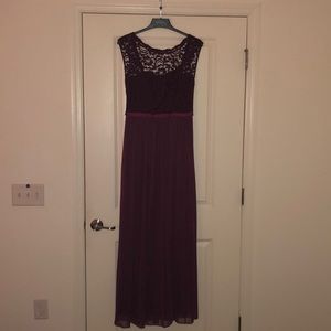 Floor length formal gown